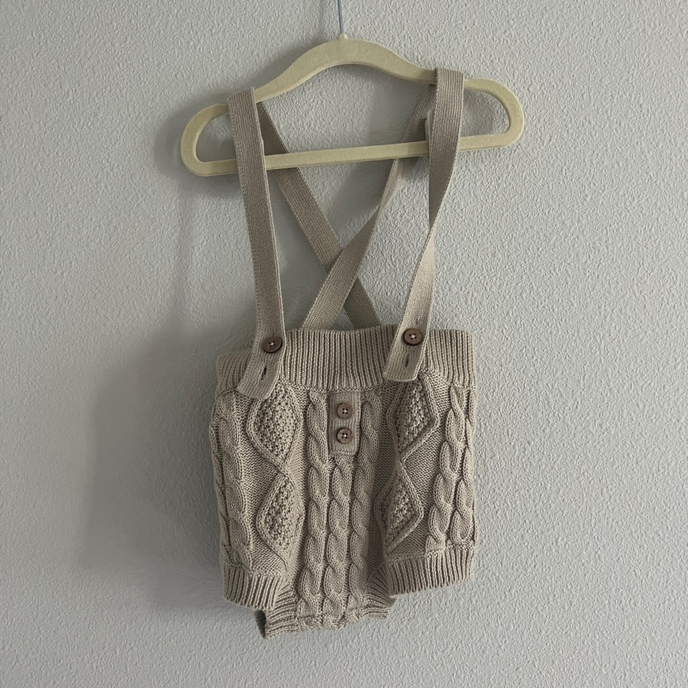 Jamie Kay Sweater Knit Overalls